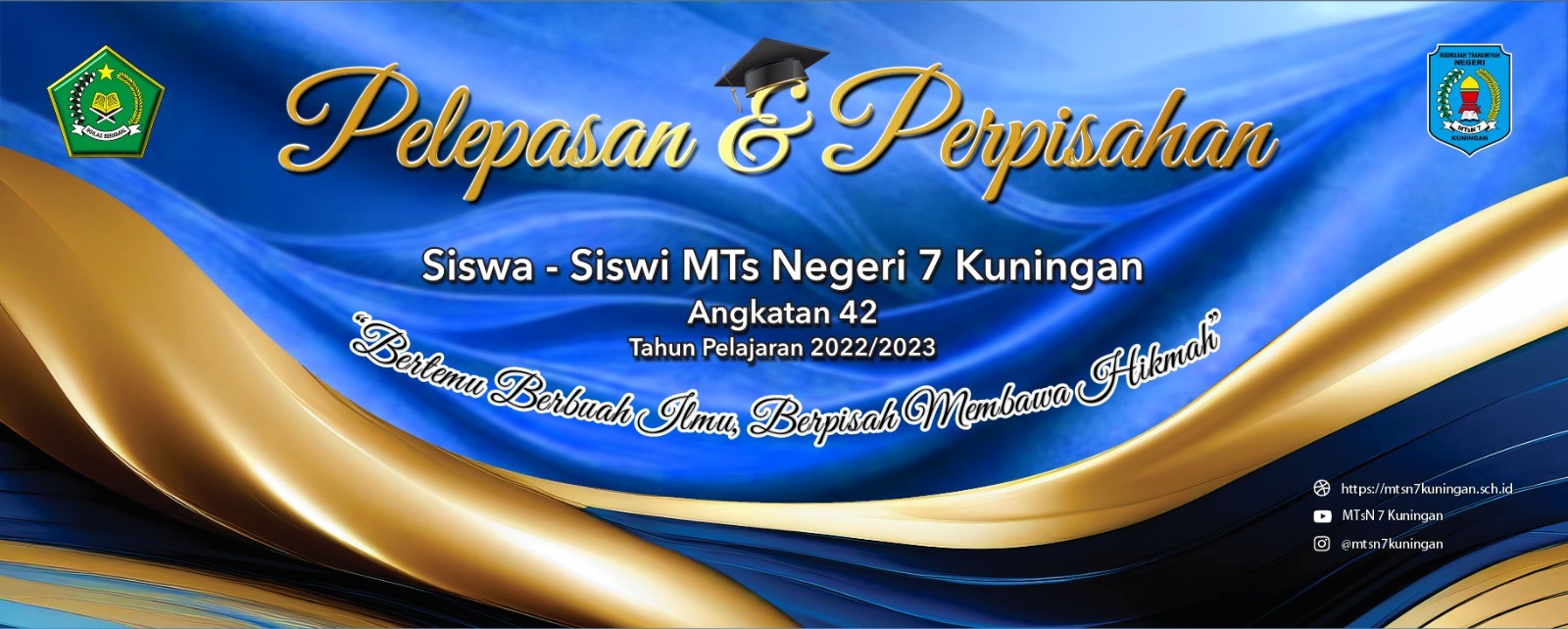 Perpisahan Siswa-Siswi Kelas IX MTsN 7 Kuningan Tahun Pelajaran 2022-2023
